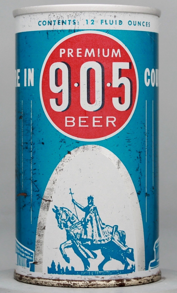 9-0-5 Premium Beer 12 Oz Tab Top Can