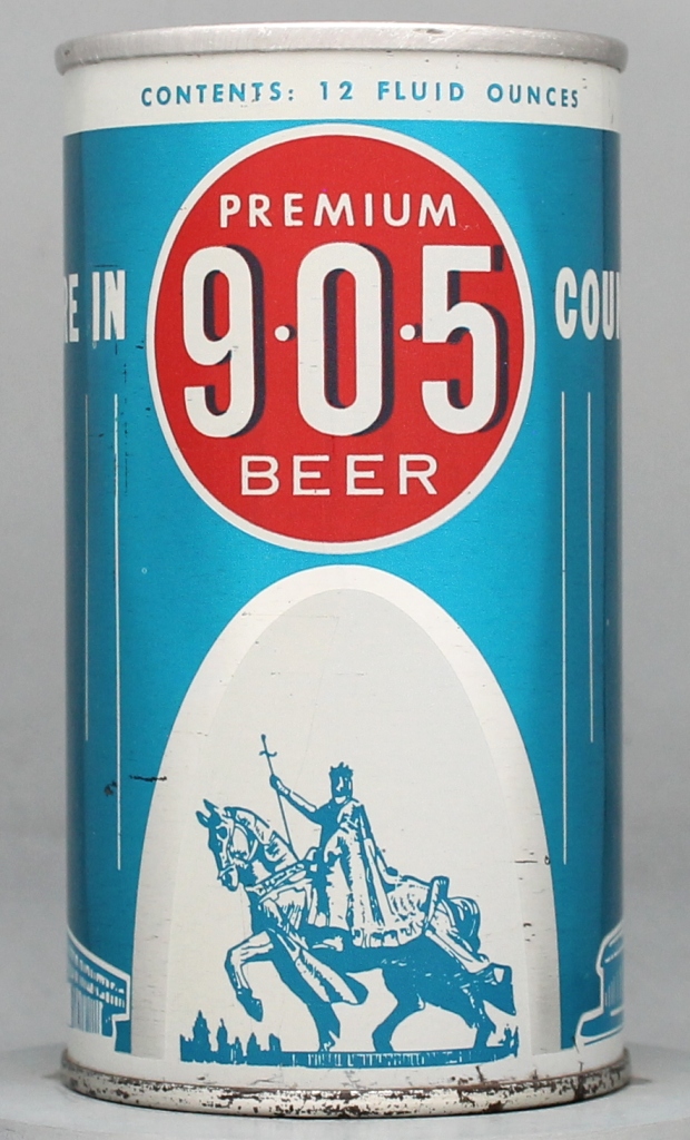 9-0-5 Premium Beer 12 Oz Tab Top Can
