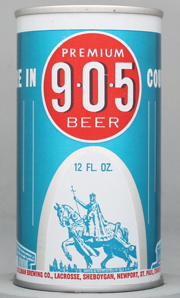 9-0-5 Premium Beer 12 Oz Tab Top Can