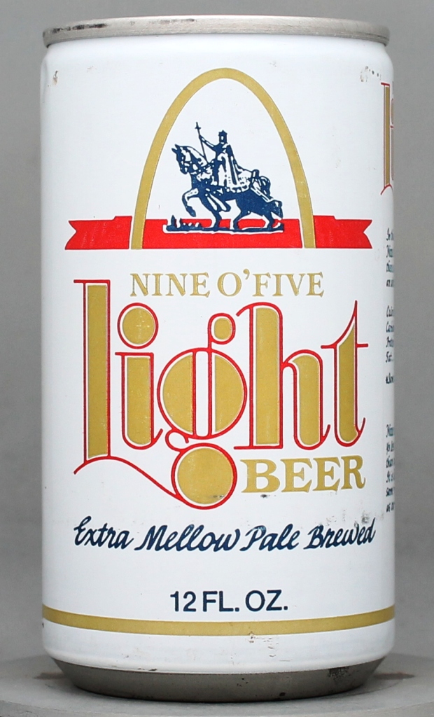Nine O'five Light Beer 12 Oz Tab Top Can