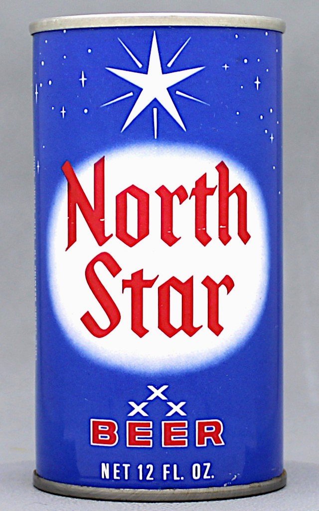 North Star Beer 12 Oz Stay Top Can