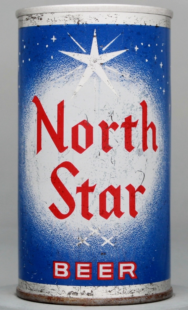 North Star XXX Beer 12 Oz Tab Top Can