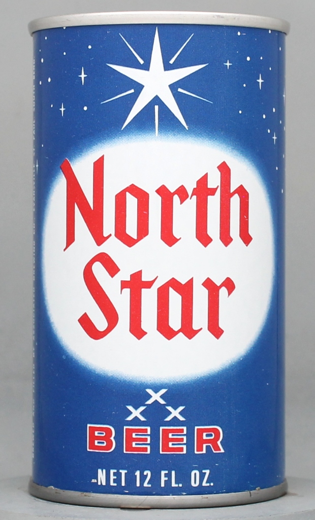 North Star XXX Beer 12 Oz Tab Top Can