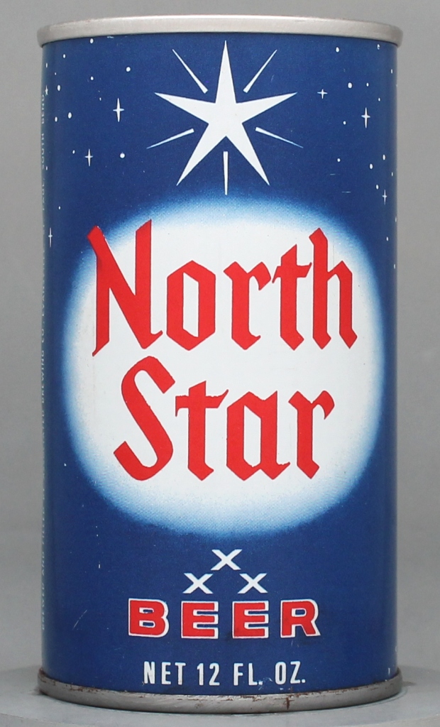 North Star XXX Beer 12 Oz Tab Top Can
