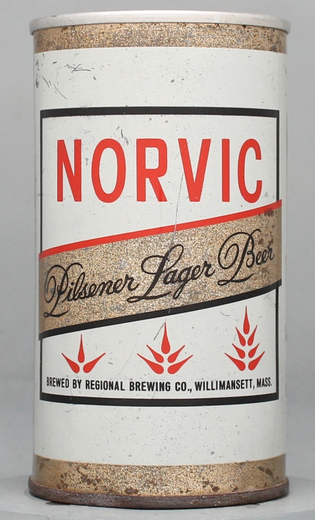 Norvic Pilsner Lager Beer 12 Oz Tab Top Can