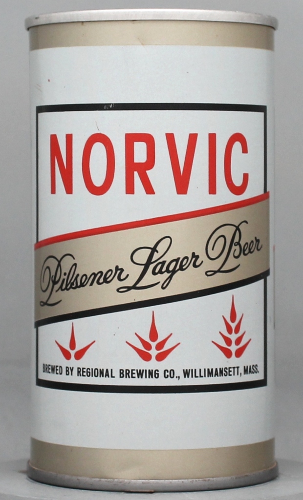 Norvic Pilsener Lager Beer 12 Oz Tab Top Can