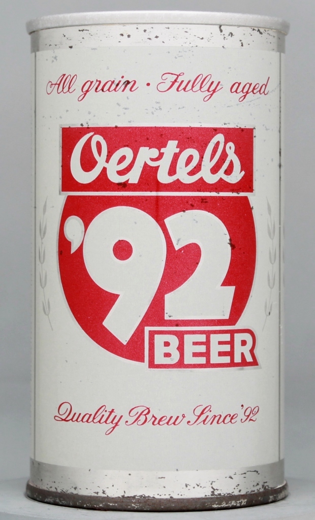 Oertel's 92 Beer 12 Oz Zip Top Can