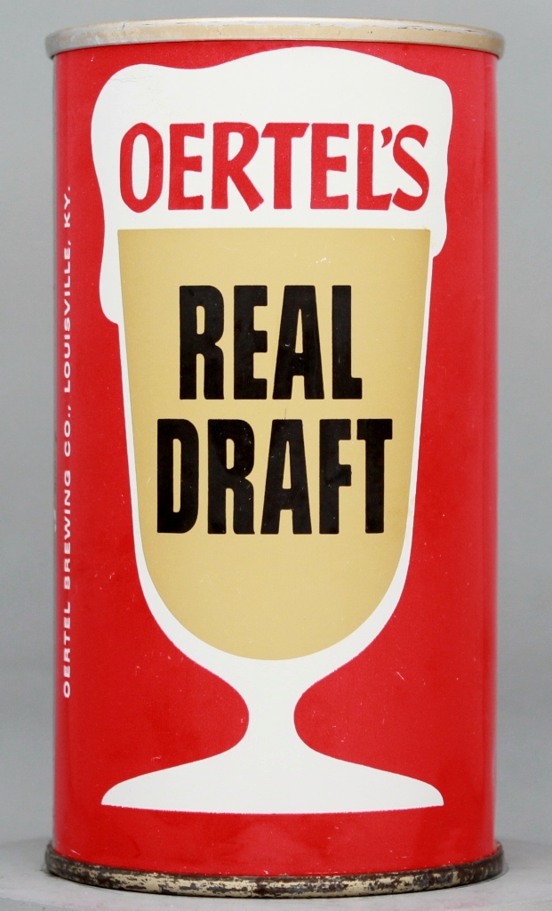 Oertel's Real Draft 12 Oz Tab Top Can