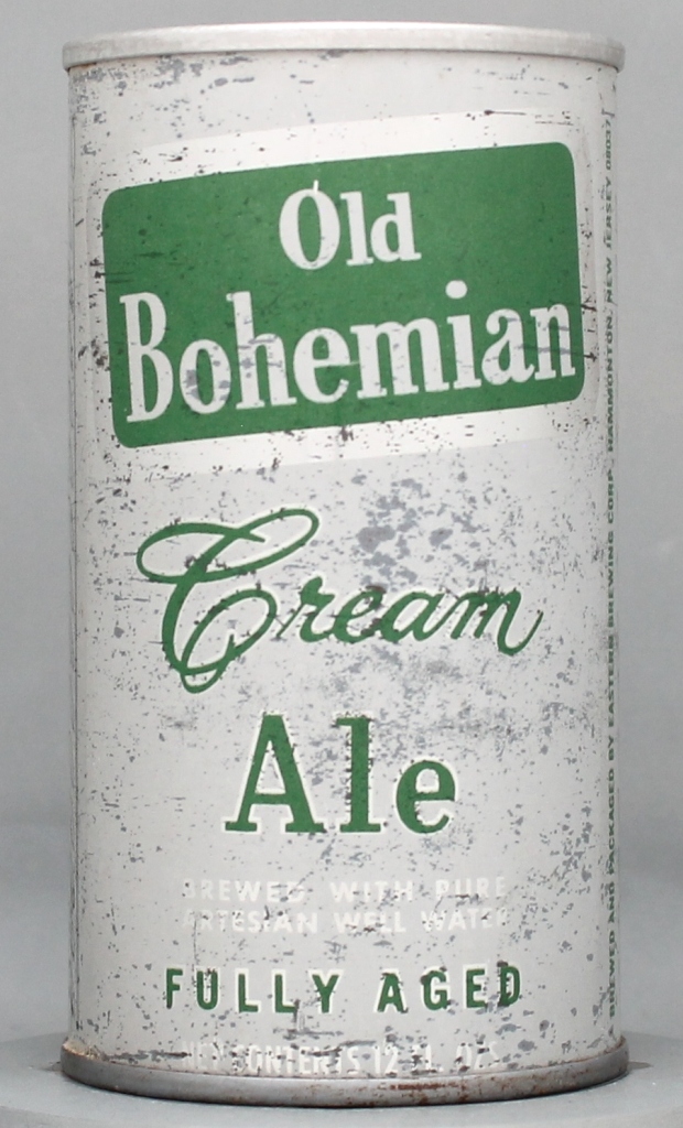 Old Bohemian Cream Ale 12 Oz Tab Top Can