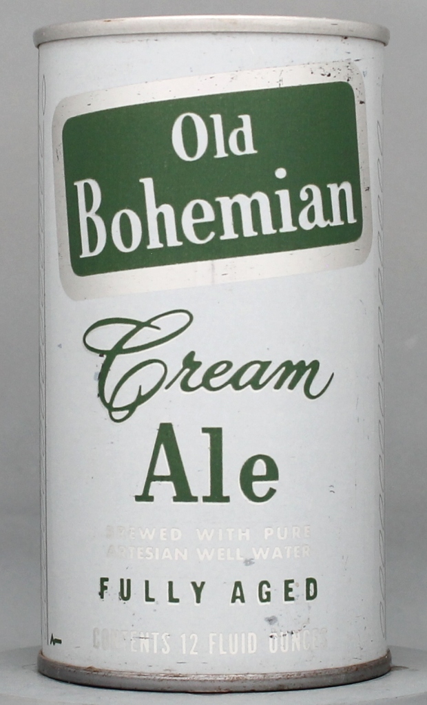 Old Bohemian Cream Ale 12 Oz Tab Top Can