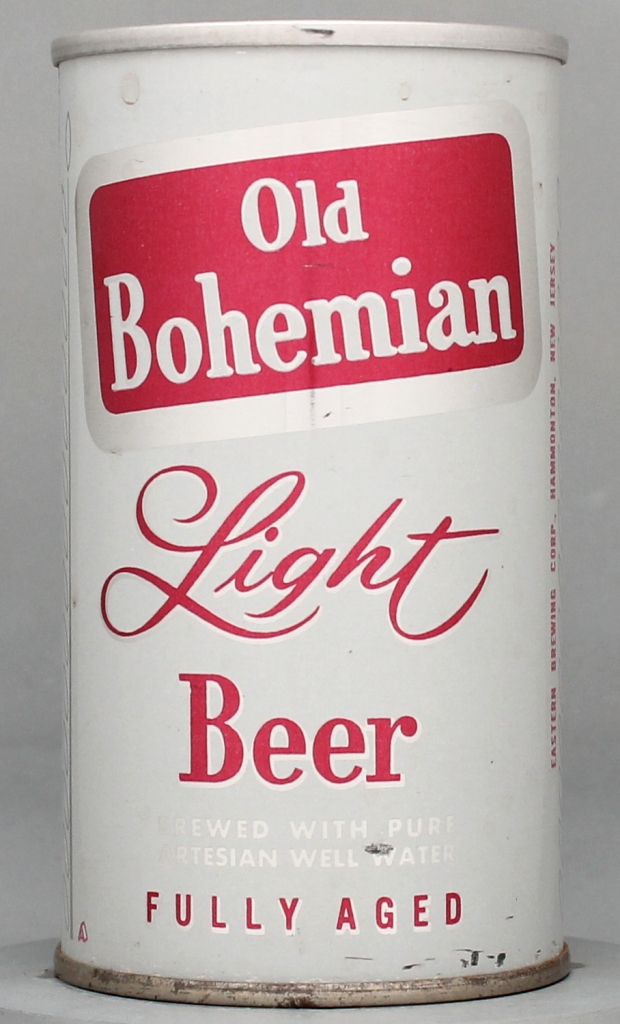 Old Bohemian Light Beer 12 Oz Zip/Tab Top Can