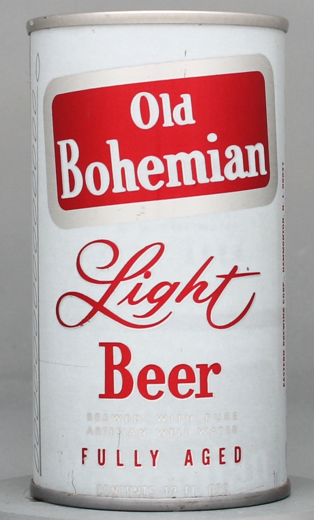 Old Bohemian Light Beer 12 Oz Tab Top Can