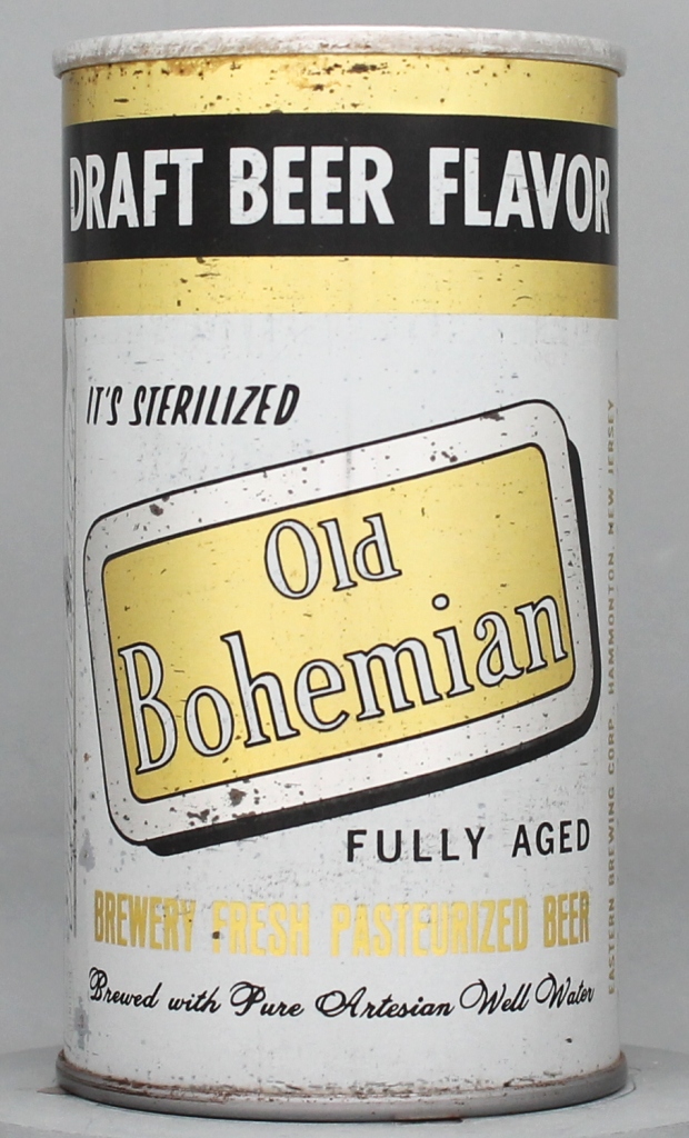 Old Bohemian Beer 12 Oz Zip/Tab Top Can