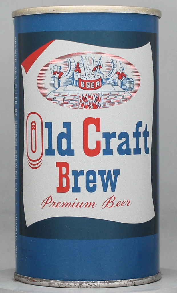 Old Craft Brew Premium Beer 12 Oz Tab Top Can