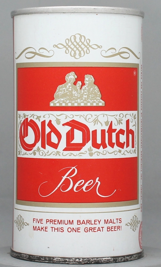 Old Dutch Beer 12 Oz Zip/Tab Top Can
