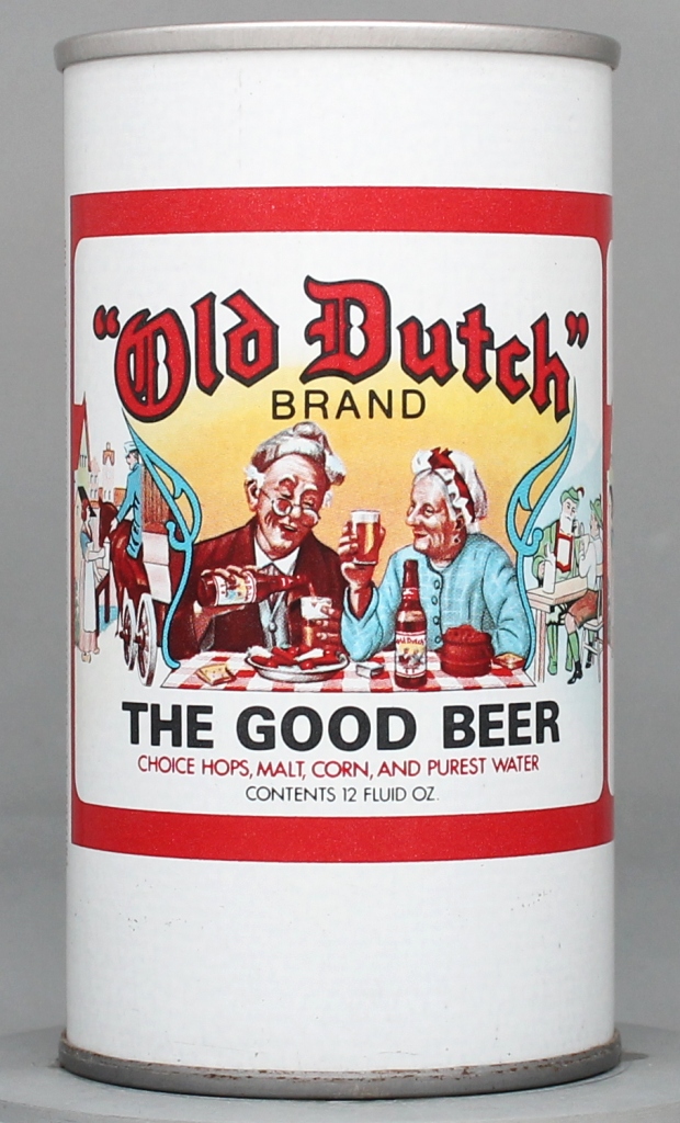 Old Dutch Brand Beer 12 Oz Tab Top Can