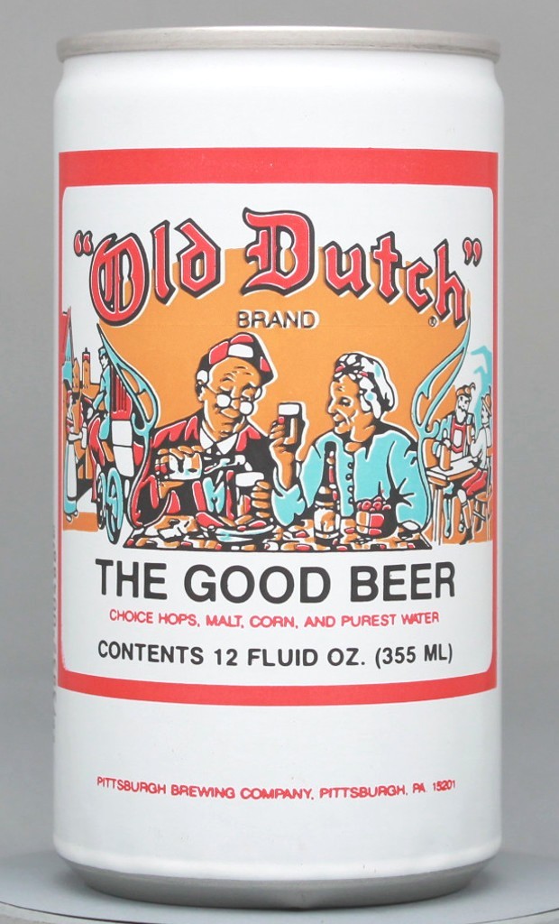 Old Dutch Brand Beer 12 Oz Tab Top Can