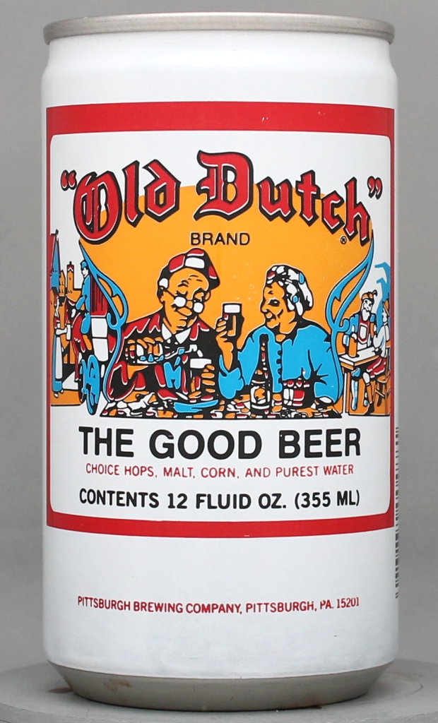 Old Dutch Brand Beer 12 Oz Stay Top Can