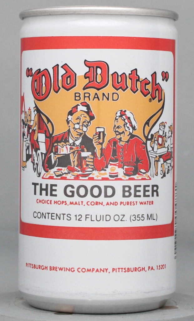Old Dutch Brand Beer 12 Oz Tab Top Can