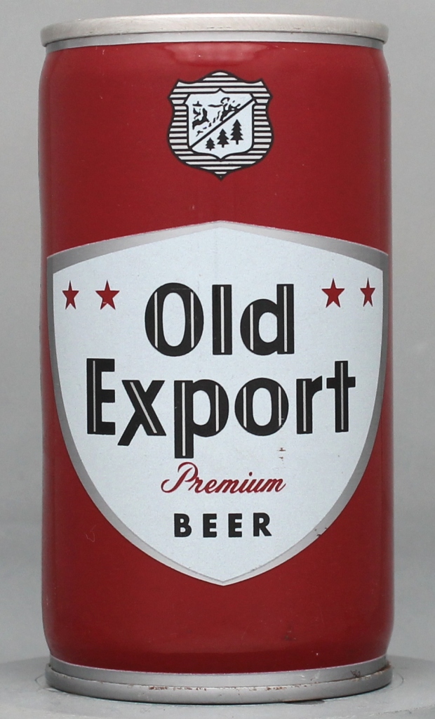 Old Export Premium Beer 12 Oz Tab Top Can