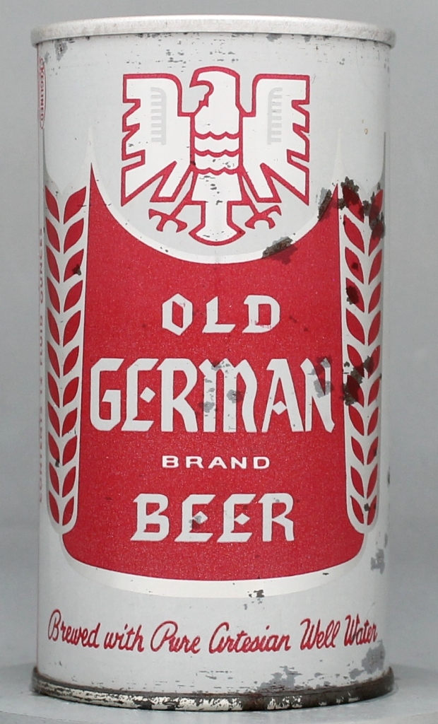Old German Brand Beer 12 Oz Zip Top Can