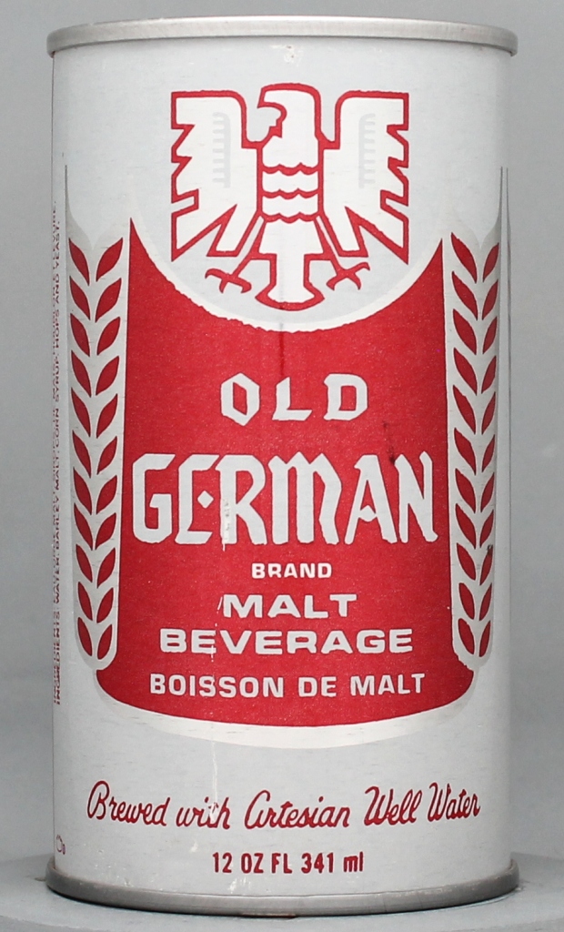 Old German Brand Near Beer 12 Oz Tab Top Can