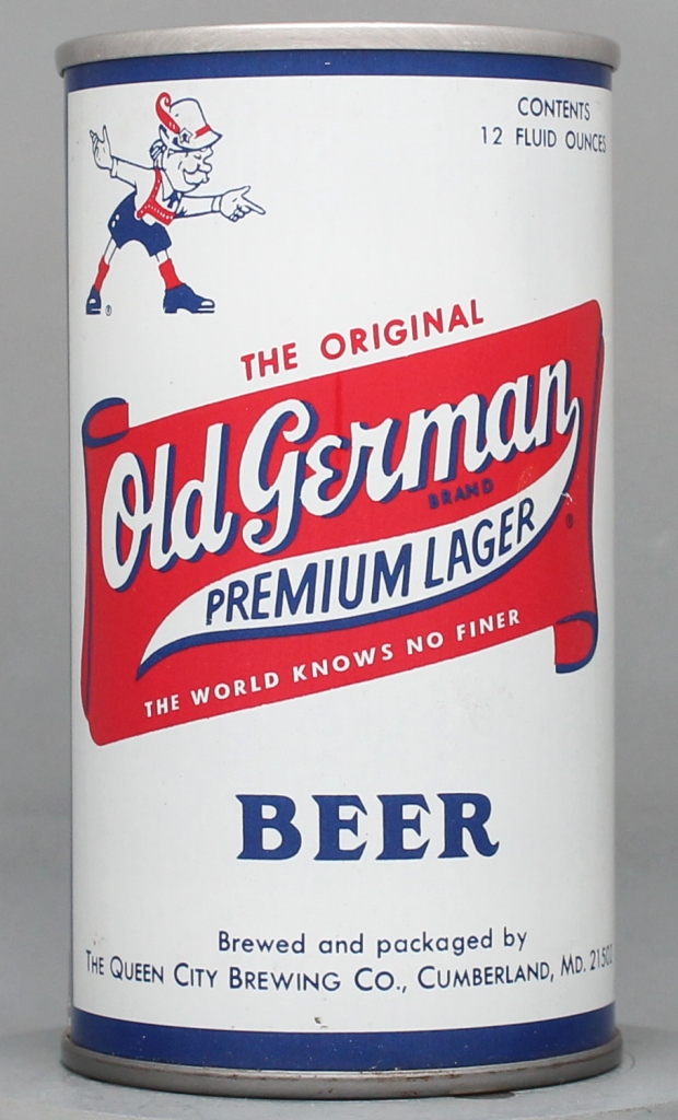 Old German Brand Premium Lager Beer 12 Oz Tab Top Can