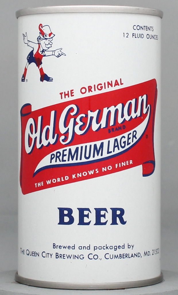 Old German Brand Premium Lager Beer 12 Oz Tab Top Can