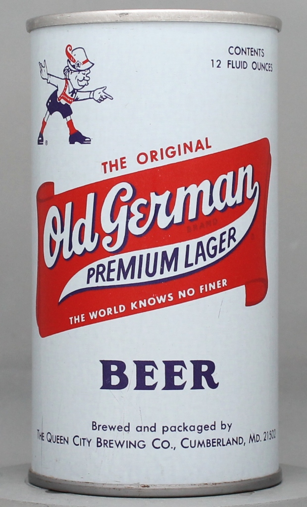Old German Brand Premium Lager Beer 12 Oz Tab Top Can