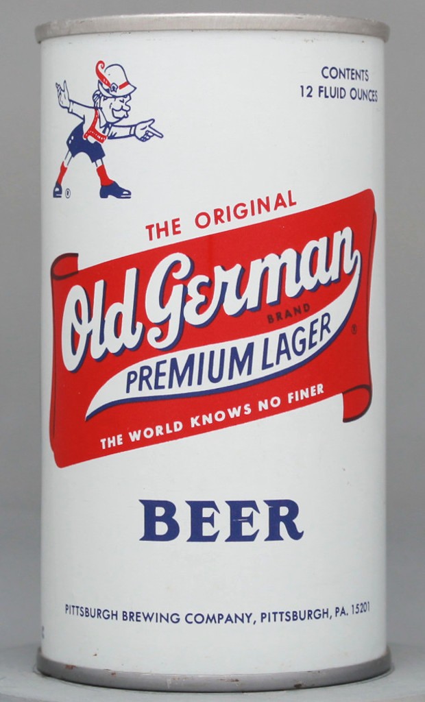 Old German Brand Premium Lager Beer 12 Oz Tab Top Can