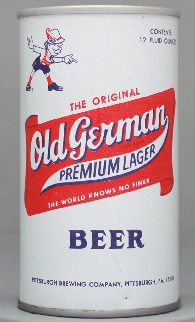 Old German Brand Premium Lager Beer 12 Oz Tab Top Can