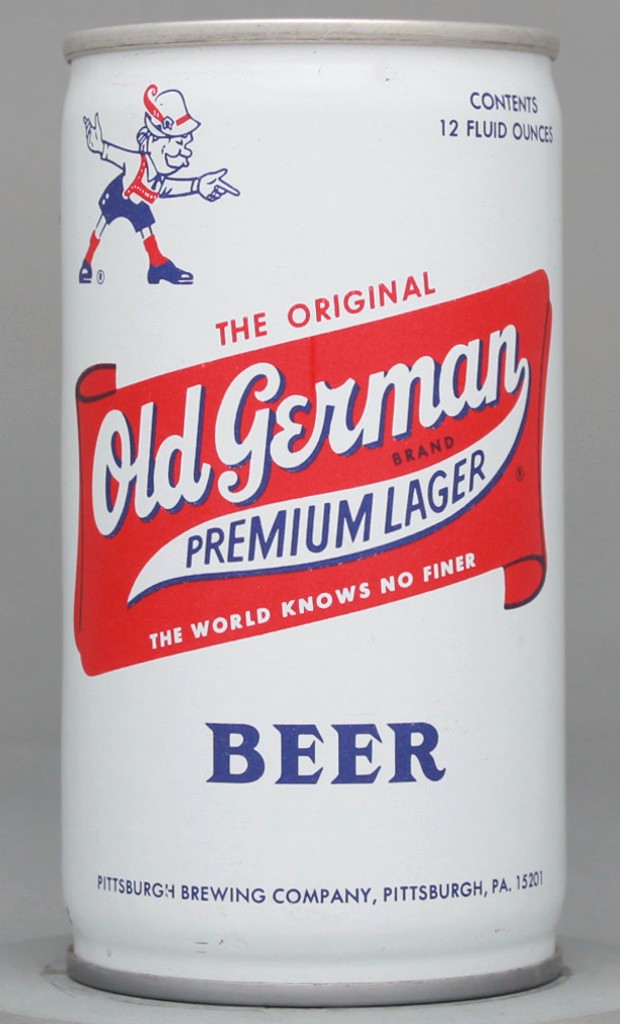 Old German Brand Premium Lager Beer 12 Oz Tab Top Can