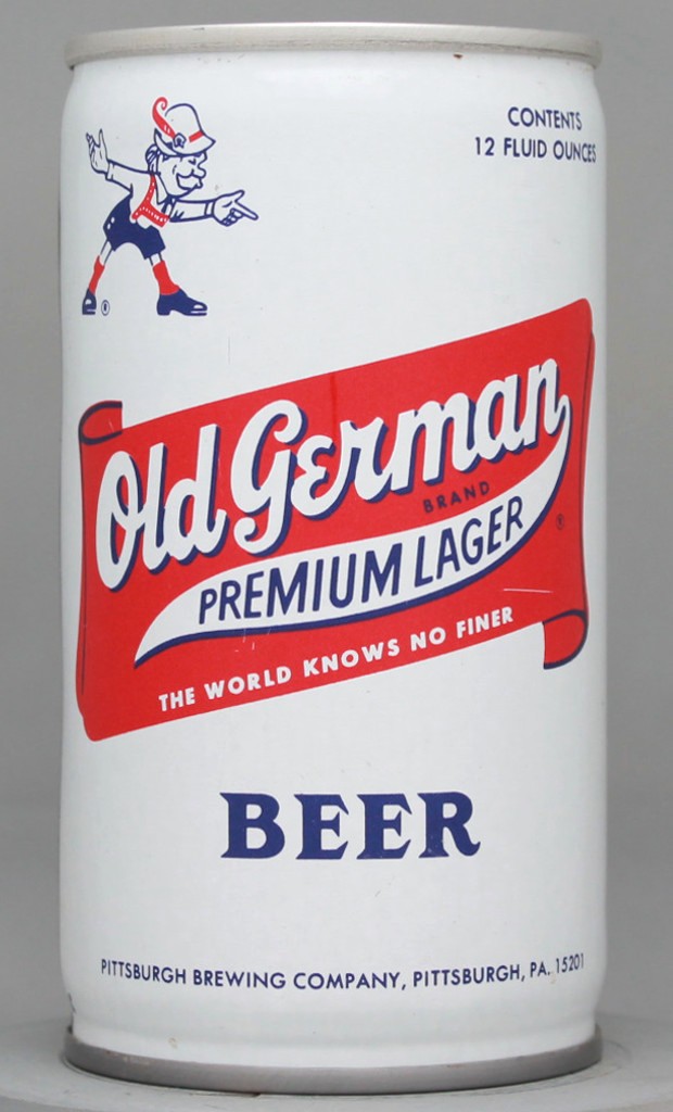 Old German Brand Premium Lager Beer 12 Oz Tab Top Can