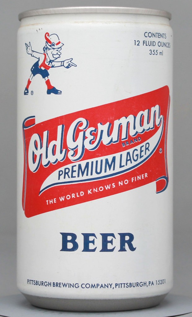 Old German Brand Premium Lager Beer 12 Oz Tab Top Can