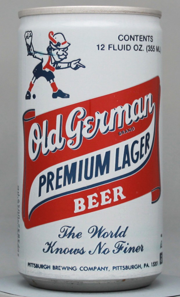 Old German Brand Premium Lager Beer 12 Oz Tab Top Can