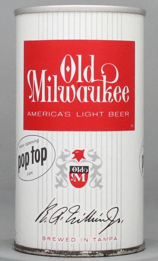 Old Milwaukee America's Light Beer 12 Oz Zip Top Can