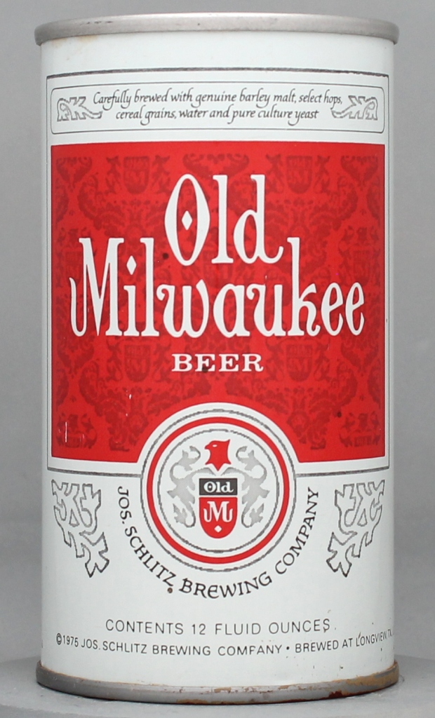 Old Milwaukee Beer 12 Oz Tab Top Can