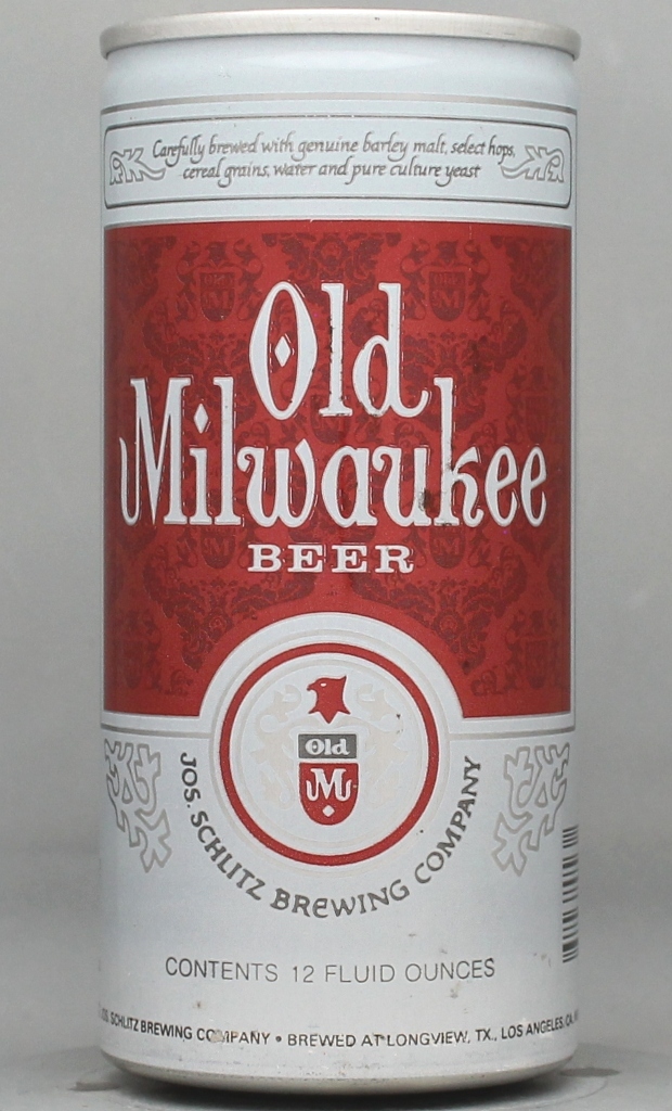 Old Milwaukee Beer 12 Oz Tab Top Can