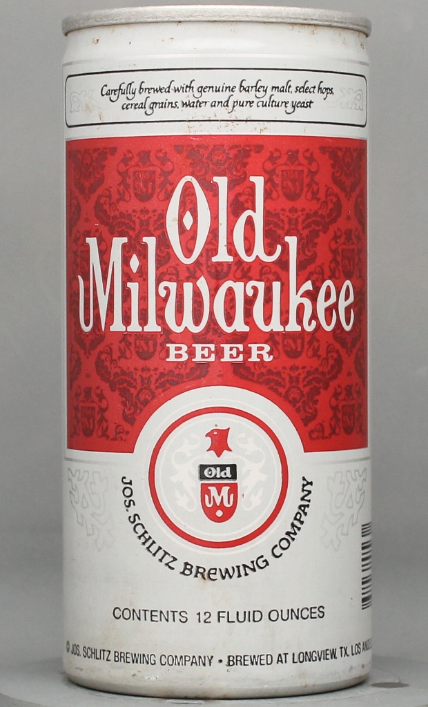 Old Milwaukee Beer 12 Oz Tab Top Can