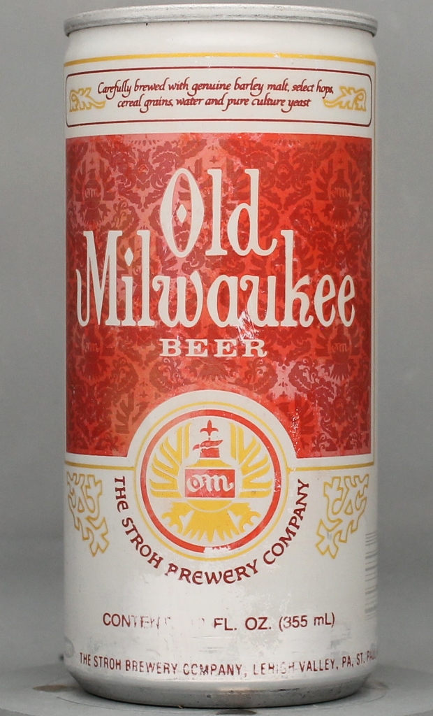 Old Milwaukee Beer 12 Oz Tab Top Can