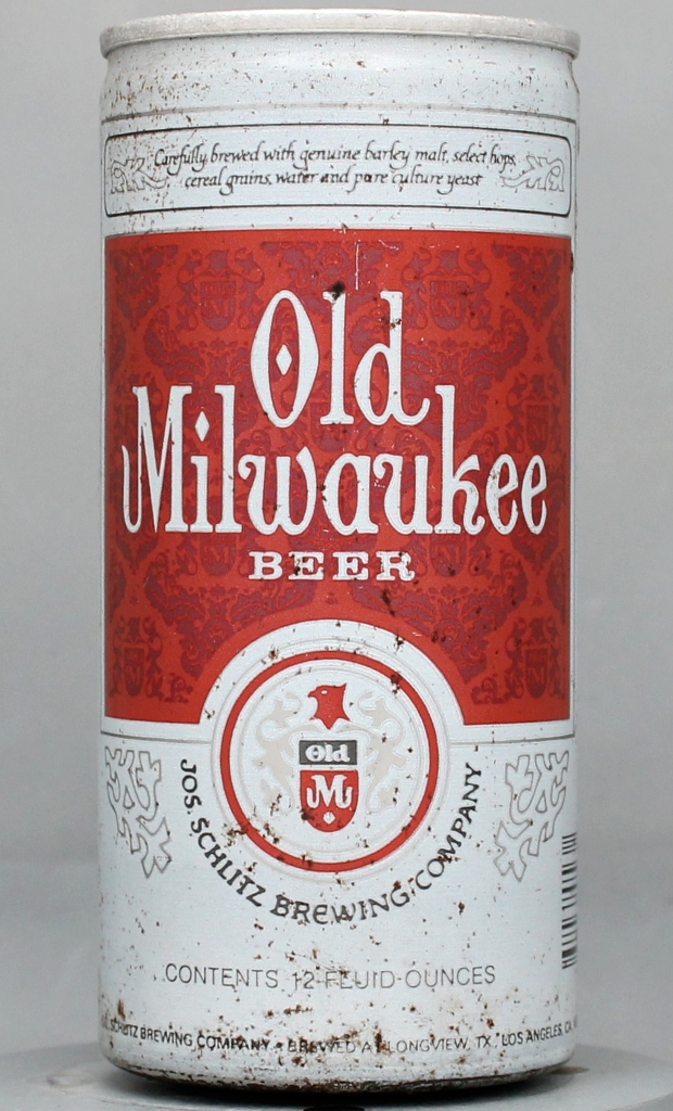 Old Milwaukee Beer 12 Oz Tab Top Can