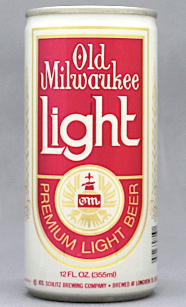Old Milwaukee Light Premium Beer 12 Oz Tab/Stay Top Can
