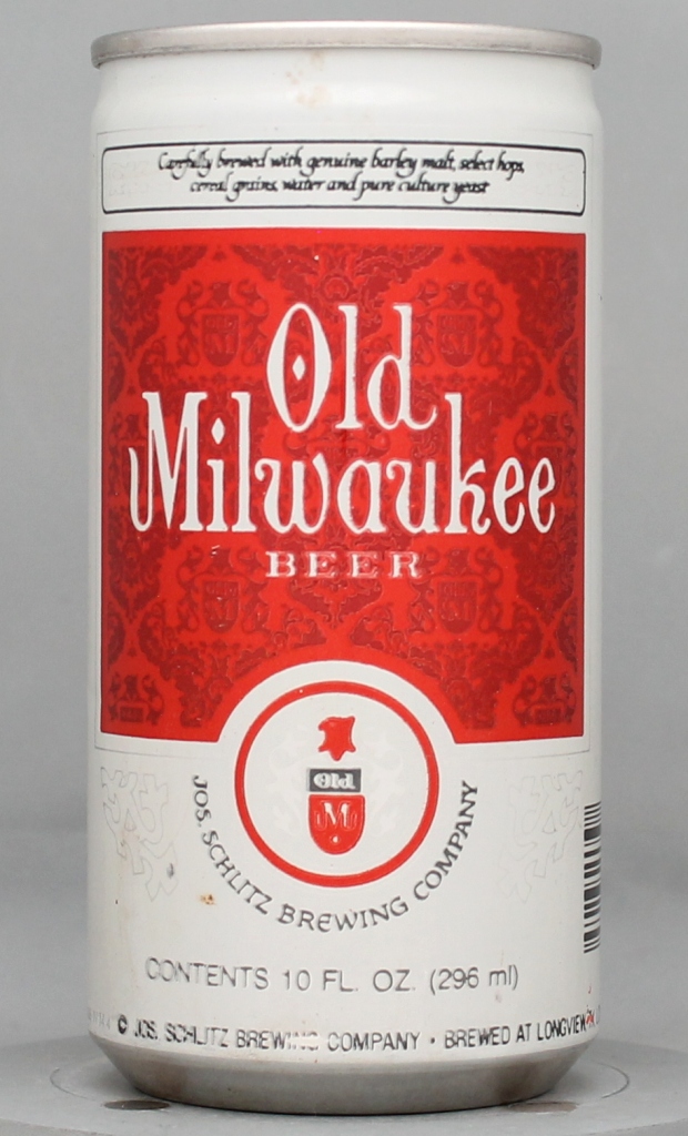 Old Milwaukee Beer 10 Oz Tab Top Can