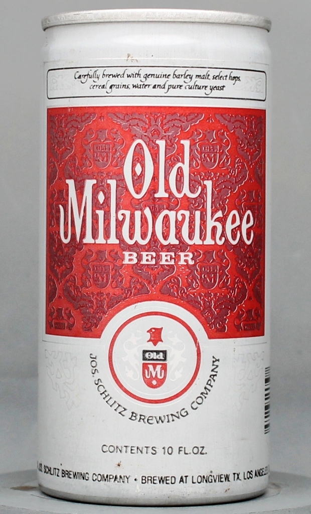 Old Milwaukee Beer 10 Oz Tab Top Can