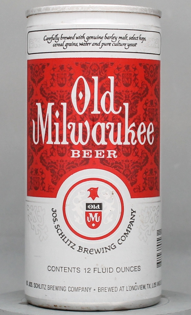 Old Milwaukee Beer 12 Oz Tab Top Can