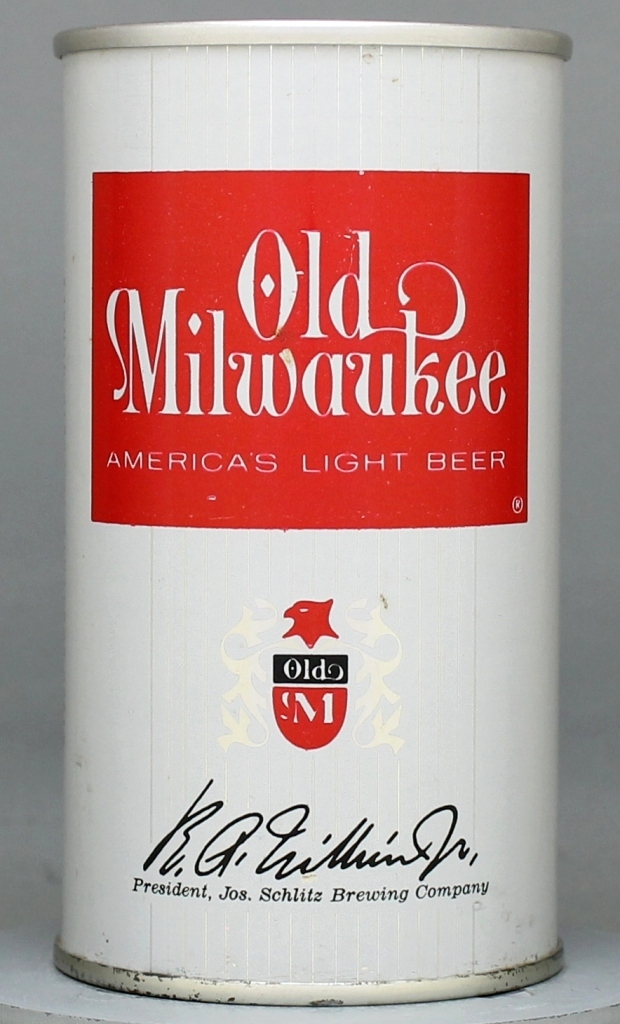 Old Milwaukee America's Light Beer 12 Oz Zip Top Can