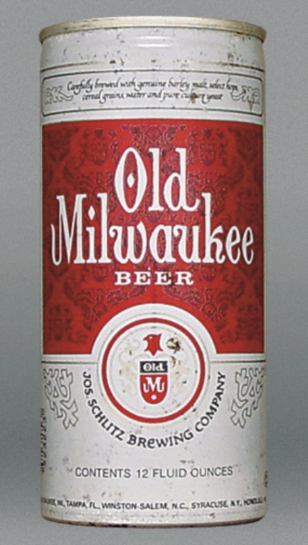 Old Milwaukee Beer 12 Oz Tab Top Can