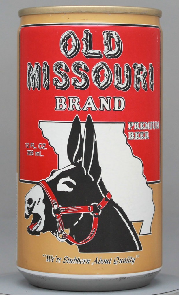Old Missouri Brand Premium Beer 12 Oz Tab Top Can
