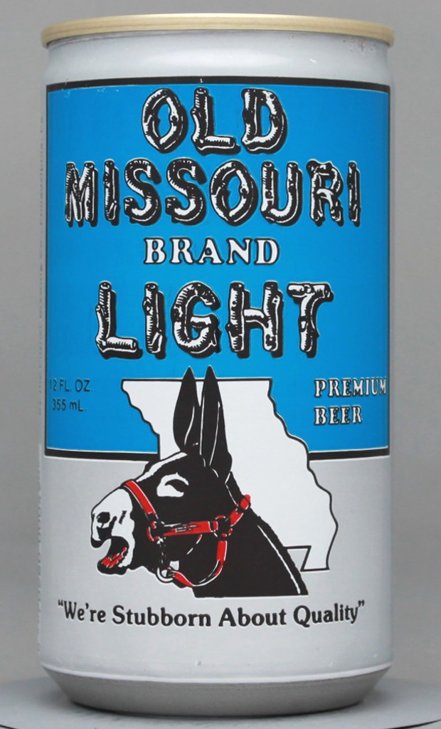 Old Missouri Brand Light Beer 12 Oz Tab Top Can