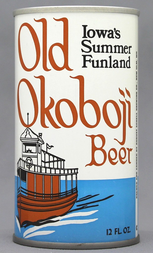 Old Okoboji Beer 12 Oz Tab Top Can